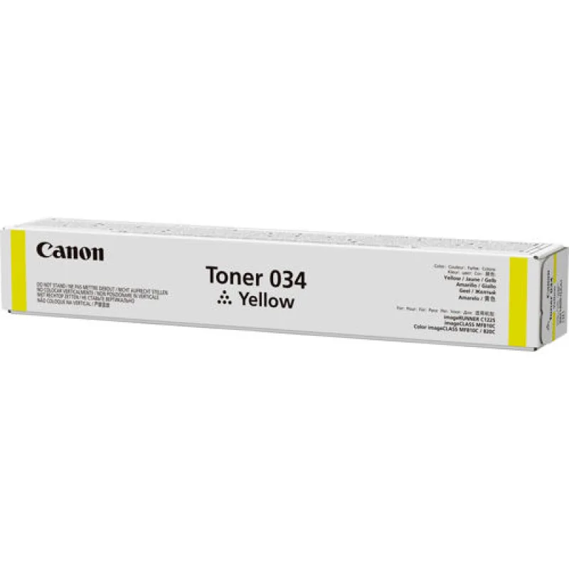 Canon toner 034 žlutý CF9451B001