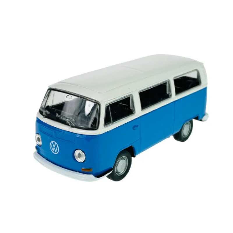Welly Volkswagen ´72 T2 Bus (blue/cream) 1:34-39