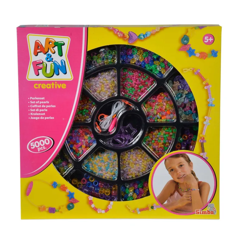 Simba Súprava korálok Simba A&F, 2 druhy