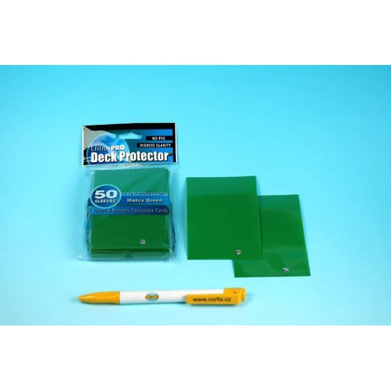 Obaly na hracie karty - zelená (SOLID MATRIX GREEN)