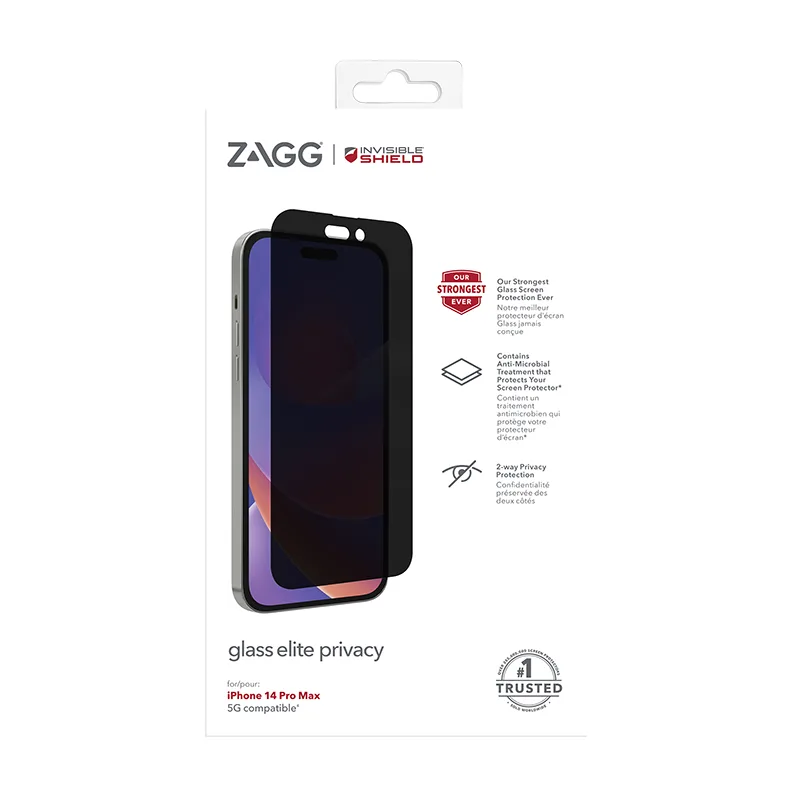 INVISIBLESHIELD ZAGG Invisible Shield Elite Privacy sklo iPhone 14 Pro Max 200110150