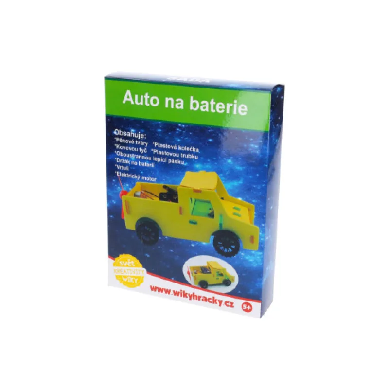 Wiky Kreativní set - Auto na baterie