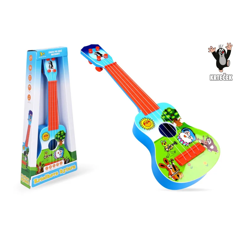 Wiky Gitara Krtko plast 40cm v krabici 19x41x5,5cm
