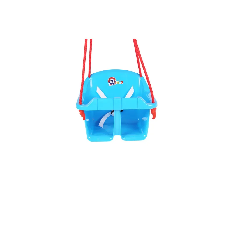 Teddies Hojdačka Baby plast modrá nosnosť 20kg 36x30x29cm 24m+