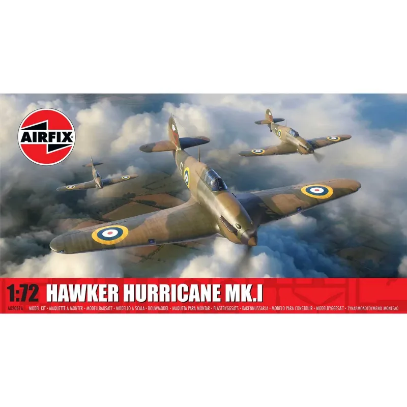 Airfix Classic Kit letadlo A02067A - Hawker Hurricane Mk.I (1:72)
