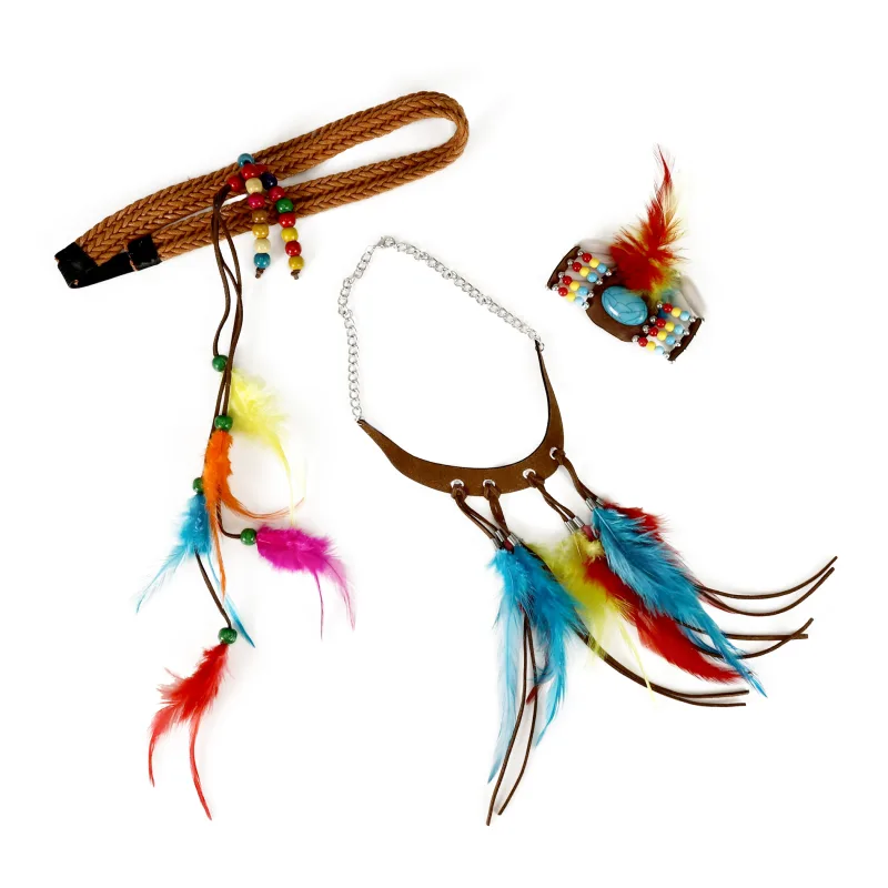 Rappa Indiánská sada 3 ks pro dospělé