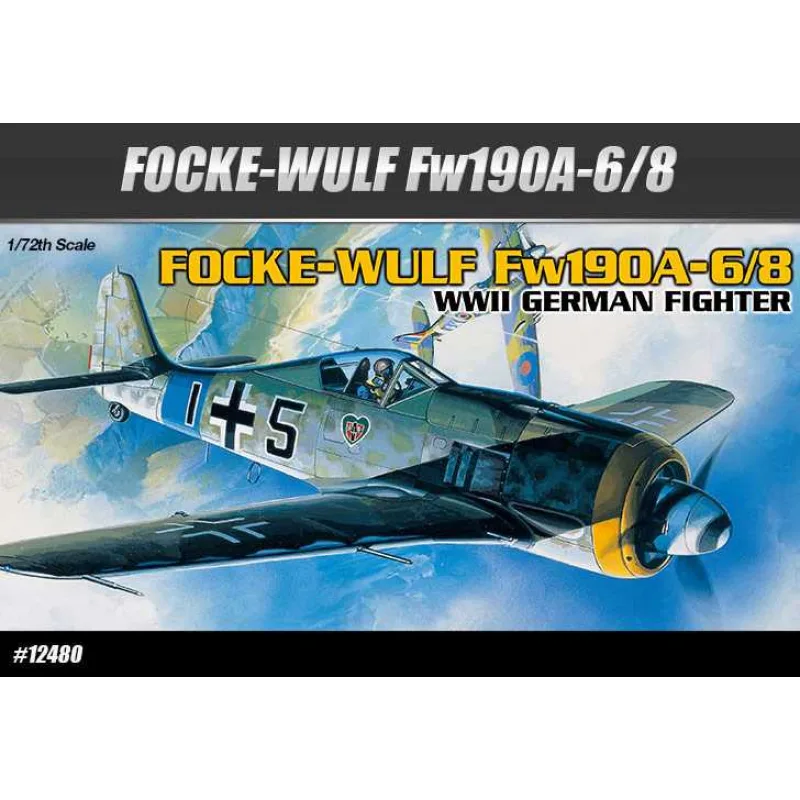 Academy Model Kit lietadlo 12480 - FOCKE-WULF FW190A-6/8 (1:72)