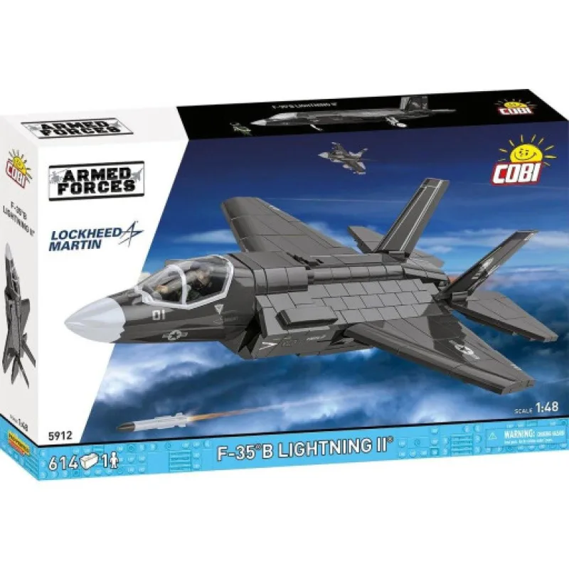 COBI 5912 Armed Forces F-35B LIGHTNING II, 1:48, 614 kostek