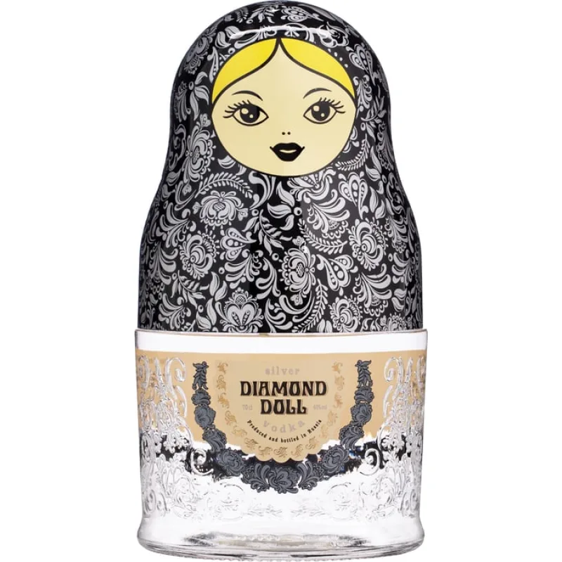 Diamond Doll strieborná 40% 0,7 l (čistá fľaša)