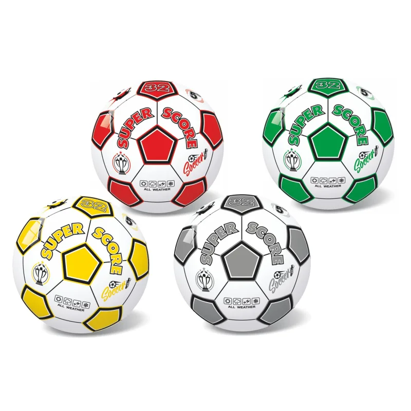 Teddies Lopta futbalová 23 cm nafúknutá 4 farby