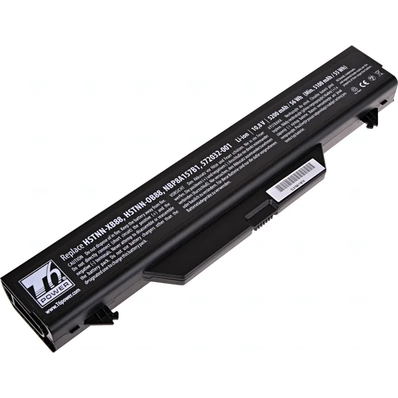 Baterie T6 Power HP ProBook 4510s, 4515s, 4710s, 5200mAh, 56Wh, 6cell NBHP0064