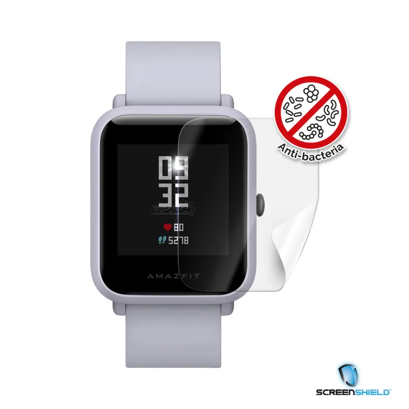 Screenshield Anti-Bacteria XIAOMI Amazfit Bip folie na displej XIA-AFBIPAB-D