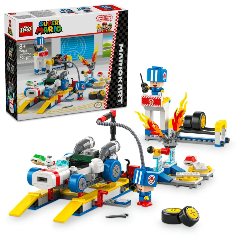 LEGO Super Mario ™ 72035 Mario Kart ™ - Toad a jeho garáž