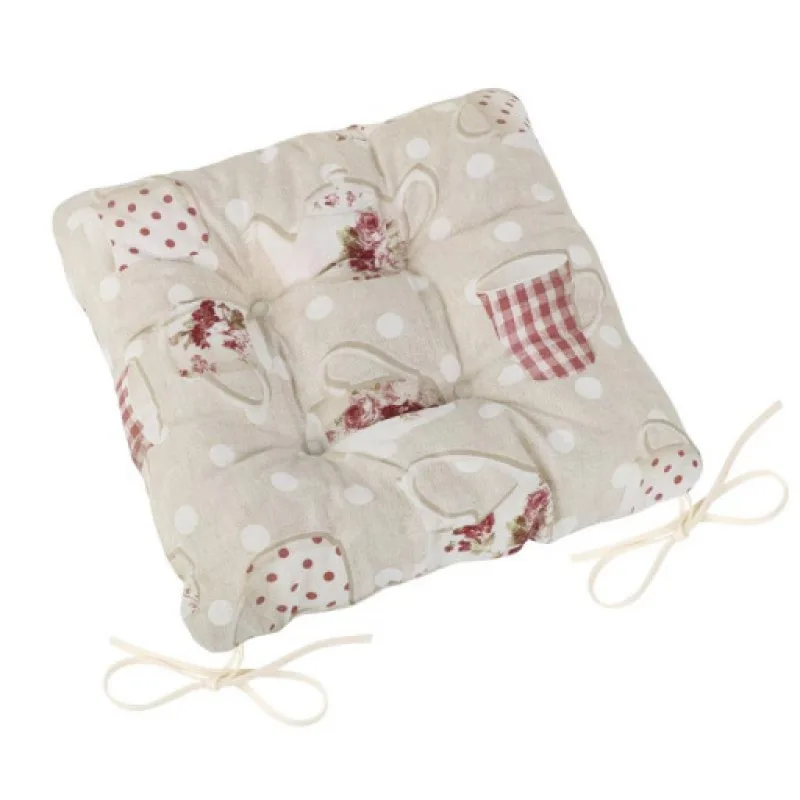 Bellatex Sedák EMA prošívaný, Hrnek s konvičkou, 40x40 cm