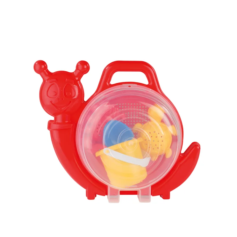 Dolu Hračky na piesok - sada slimák, 6ks