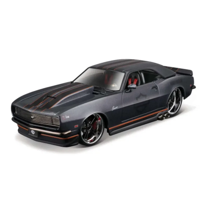 Maisto Harley Davidson Custom, 1968 Chevrolet Camaro Z/28, 1:24