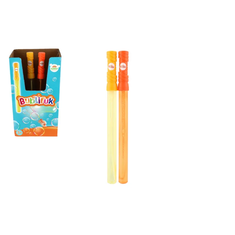Teddies Bublifuk trubica/tyč 120 ml 37cm 2 farby 24ks v boxe