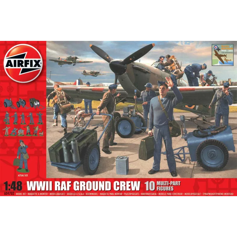 Airfix Classic Kit dioráma A04702 - WWII RAF Ground Crew (1:48) - nová forma