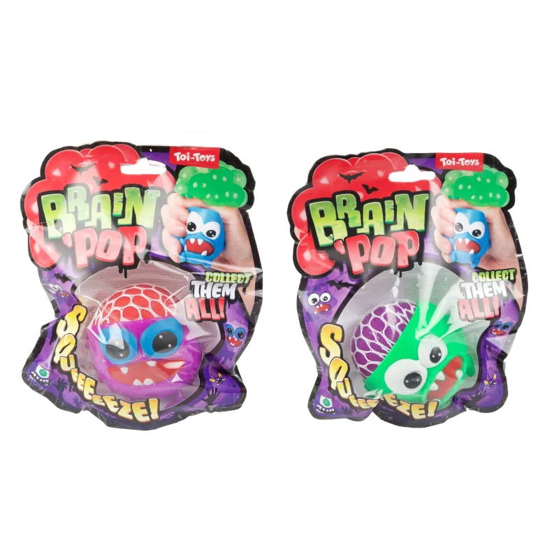 Teddies Příšera antistresová mačkací plast 7cm mix druhů