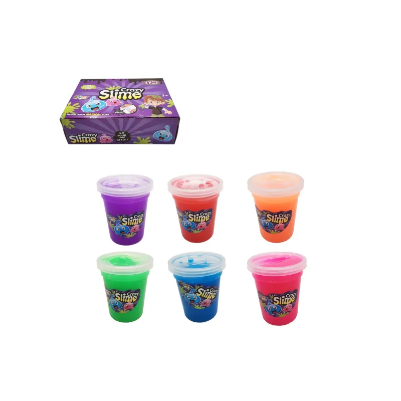 Teddies Sliz - hmota 110g plast 6x7,5cm mix farieb