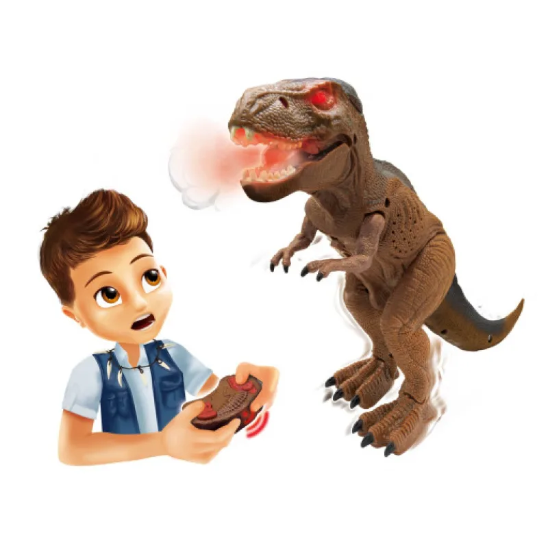 Buki, RC T-Rex chodící, se světelnými a zvukovými efekty