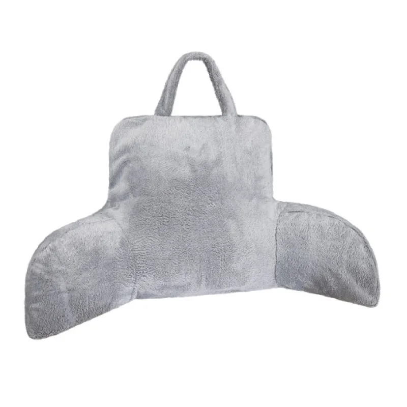 Bellatex Polštář, opěrka na čtení šedá melír - 50x100 cm