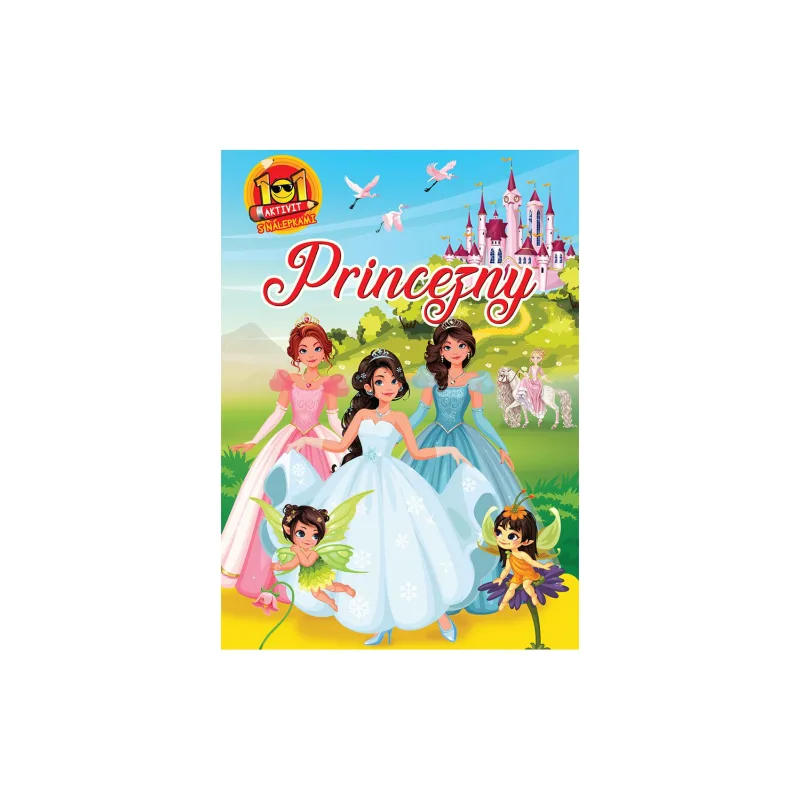 FONI Book Pracovný zošit 101 aktivít s nálepkami Princezné SK verzia 21x30cm
