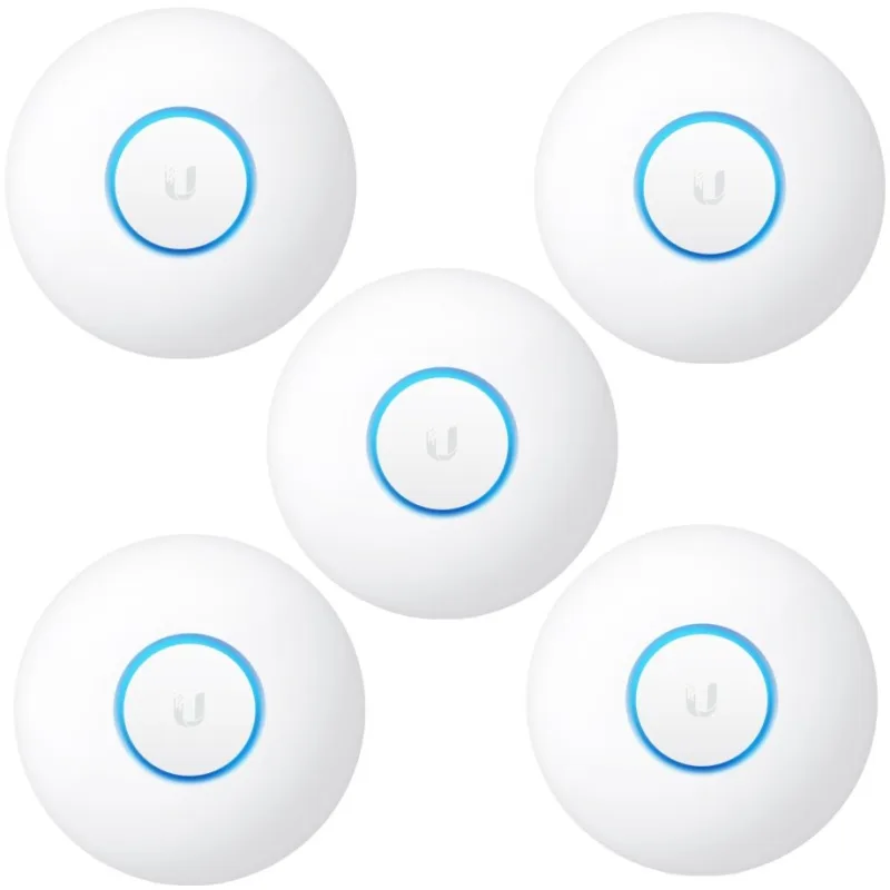 Ubiquiti UAP-nanoHD-5 - Compact UniFi Wave2 AC AP, bez PoE adaptéru, 5-pack UAP-nanoHD-5