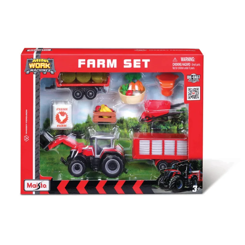 Maisto - Farmársky set, Massey Ferguson
