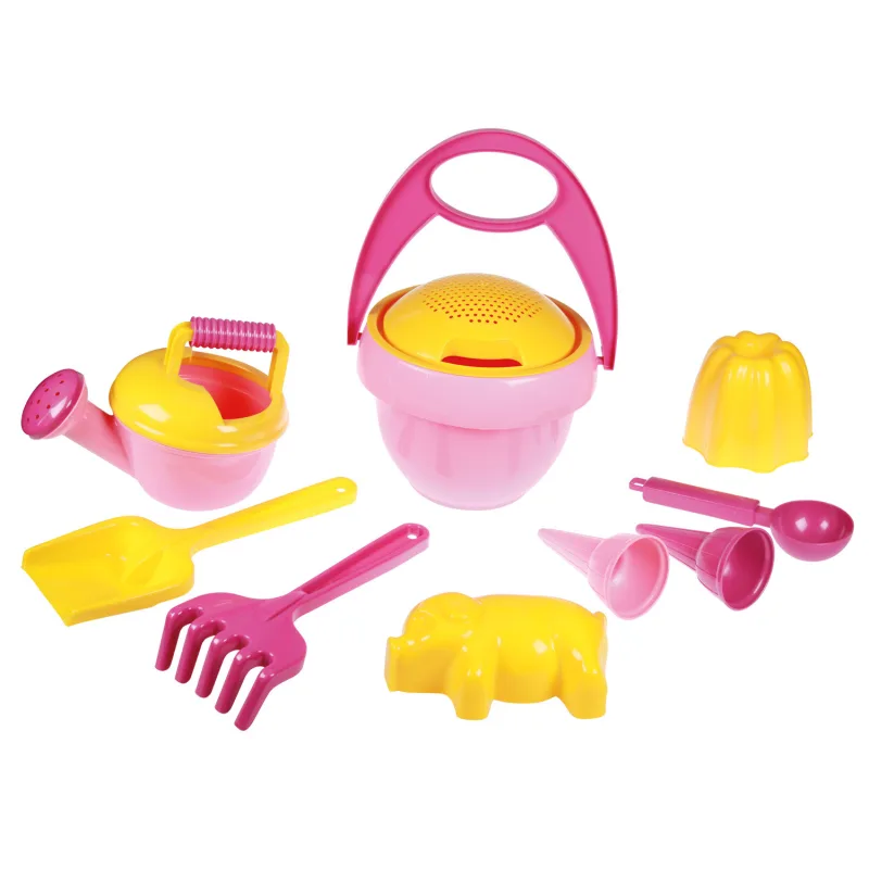 Lena Pískový set na pískoviště pro dívky 10 dílů