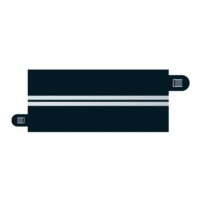 Scalextric Príslušenstvo SCALEXTRIC C7016 - Single Lane (polovičná rovinka x 4)