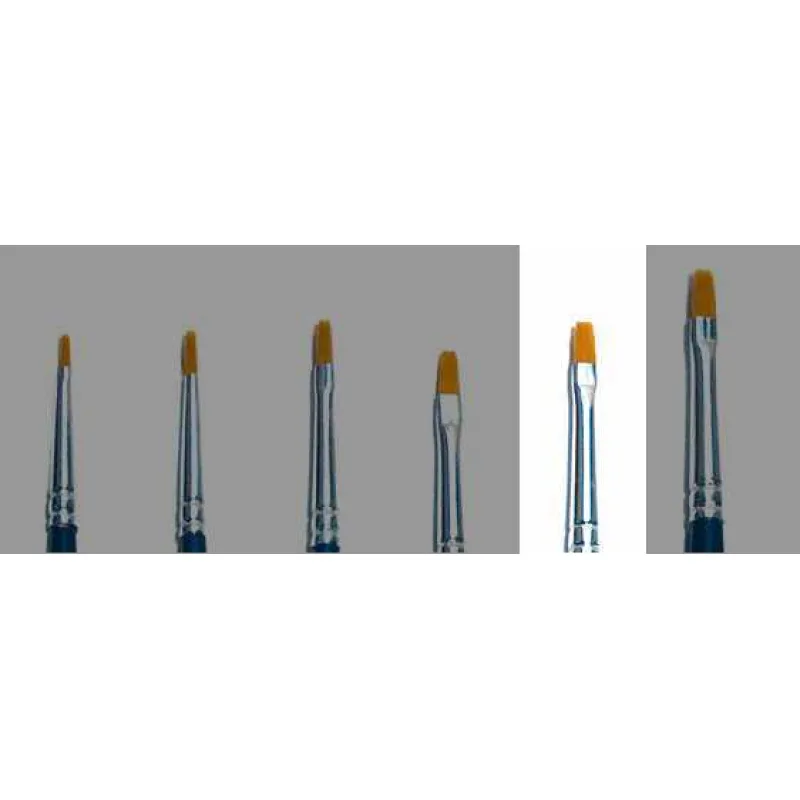 Italeri Brush Synthetic Flat - SINGLE PACK 52225 - plochý syntetický štetec (veľkosť 2)