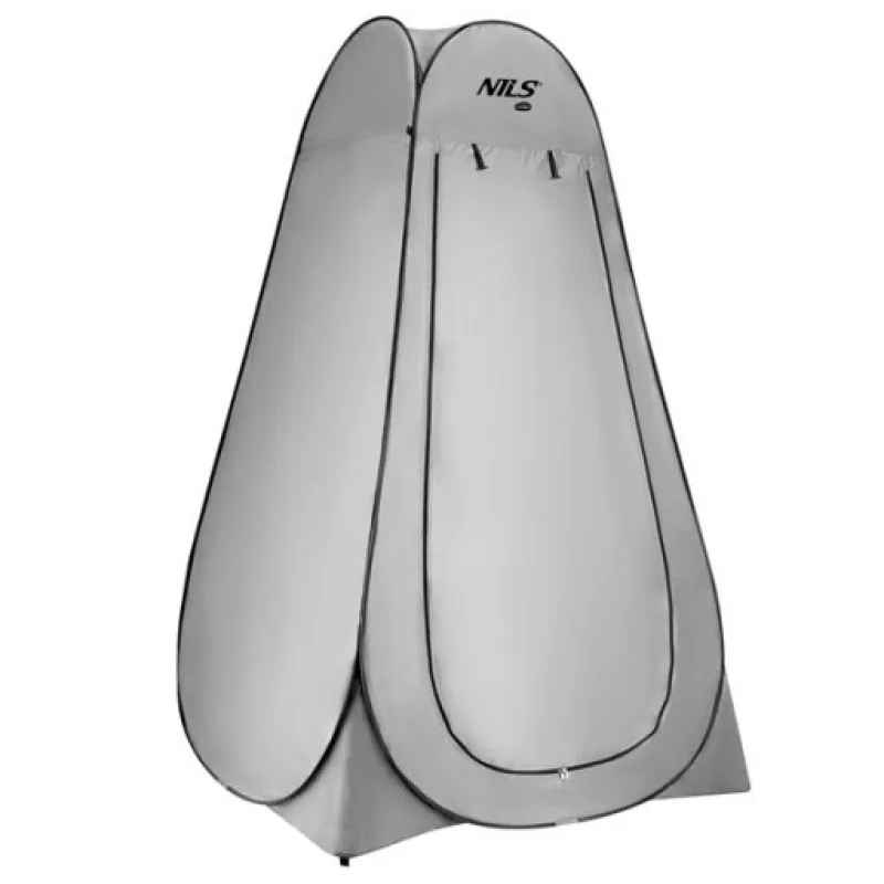 NILS Camp NC1706 Skládací převlékací-sprchovací kabina, šedá