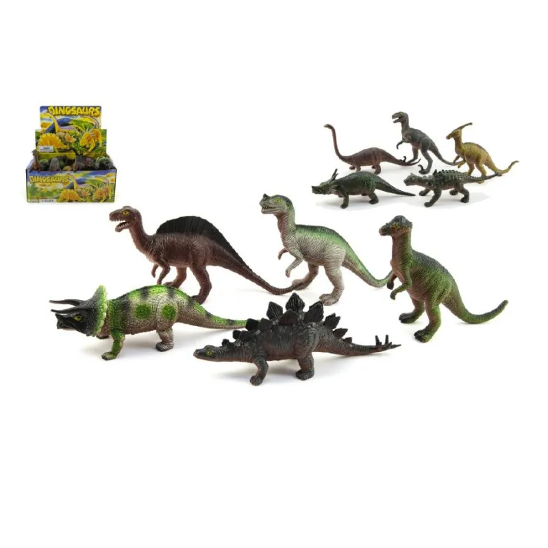 Teddies Dinosaurus plast 20cm asst