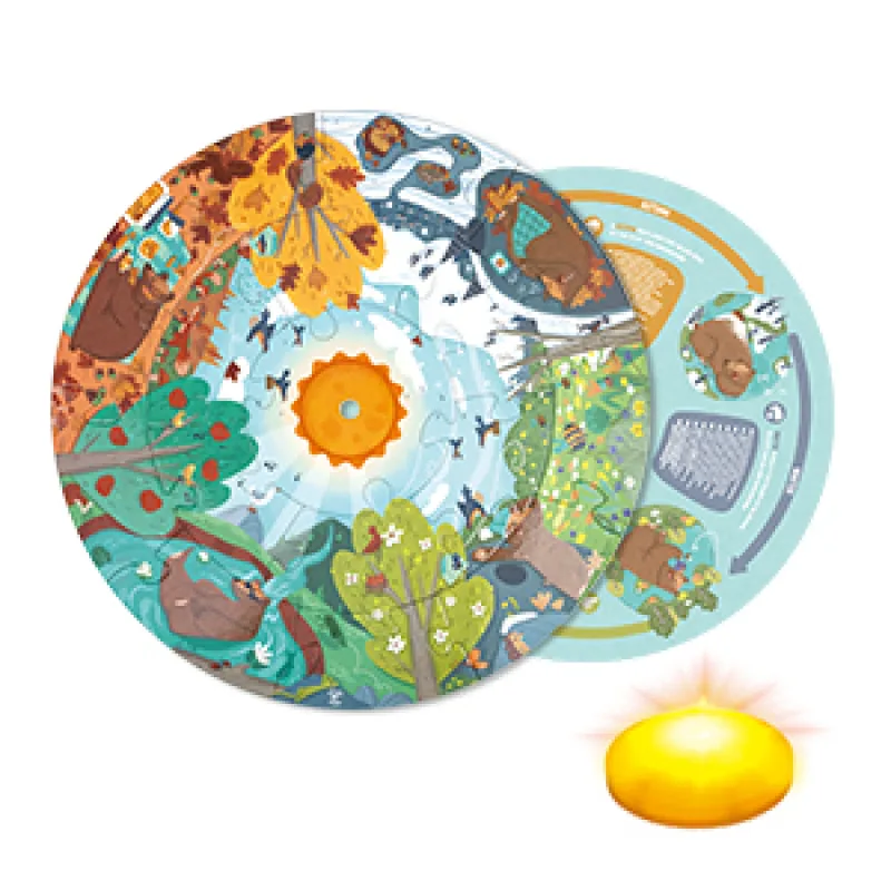 Hape Puzzle - štyri ročné obdobia