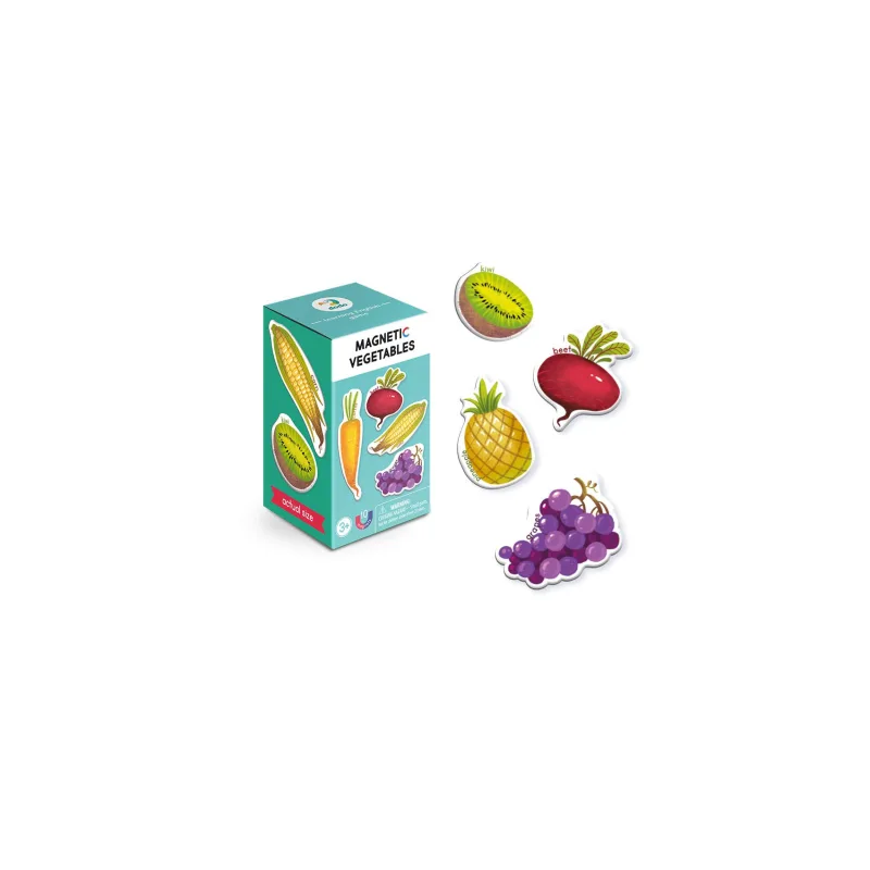 DODO Magnety Ovocie 10ks v krabičke 7x12x7cm