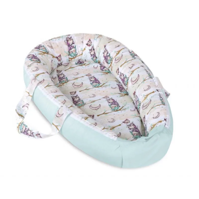 Bellatex Hnízdečko pro miminko Sovička na větvi - 30x70 cm