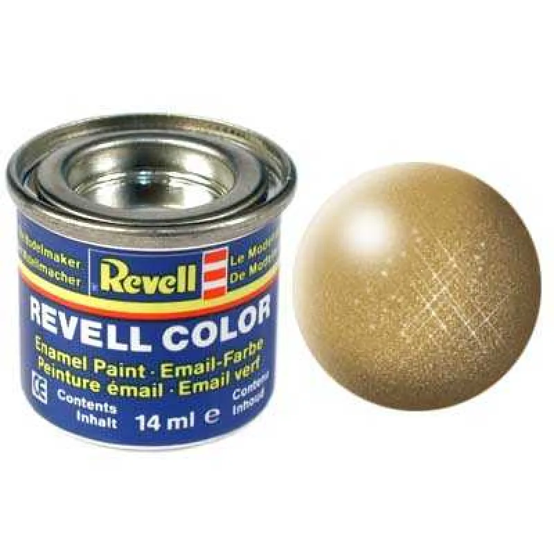 Revell Farba emailová - 32194: metalická zlatá (gold metallic)