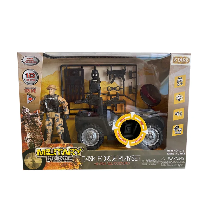 Starx Mac Toys STARX Vojenské vozidlá so zvukom