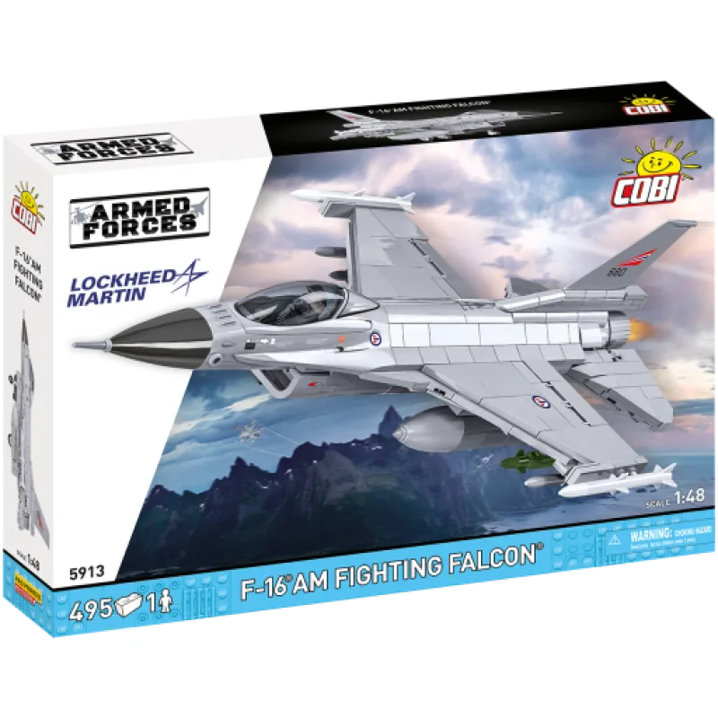 Cobi 5913 Armed Forces F-16 AM FIGHTING FALCON, 1:48, 495 k, 1 f