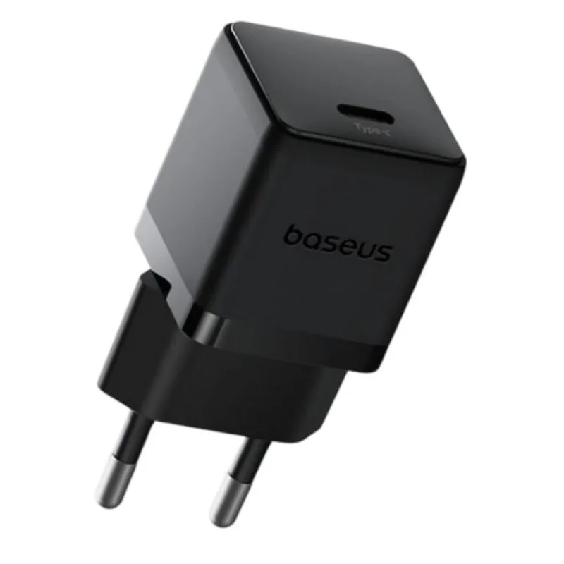 NONAME Baseus Rychlonabíječka do sítě PicoGo GaN 45W USB-C PD černá 6932172678364