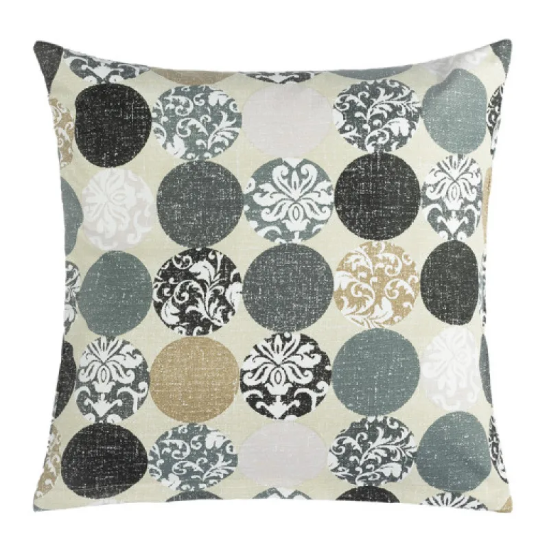 Bellatex Povláček Berta, Koule šedá - 45x45 cm