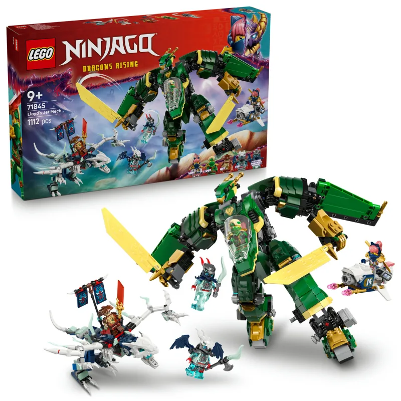 LEGO NINJAGO® 71845 Lloydov tryskáčový robot