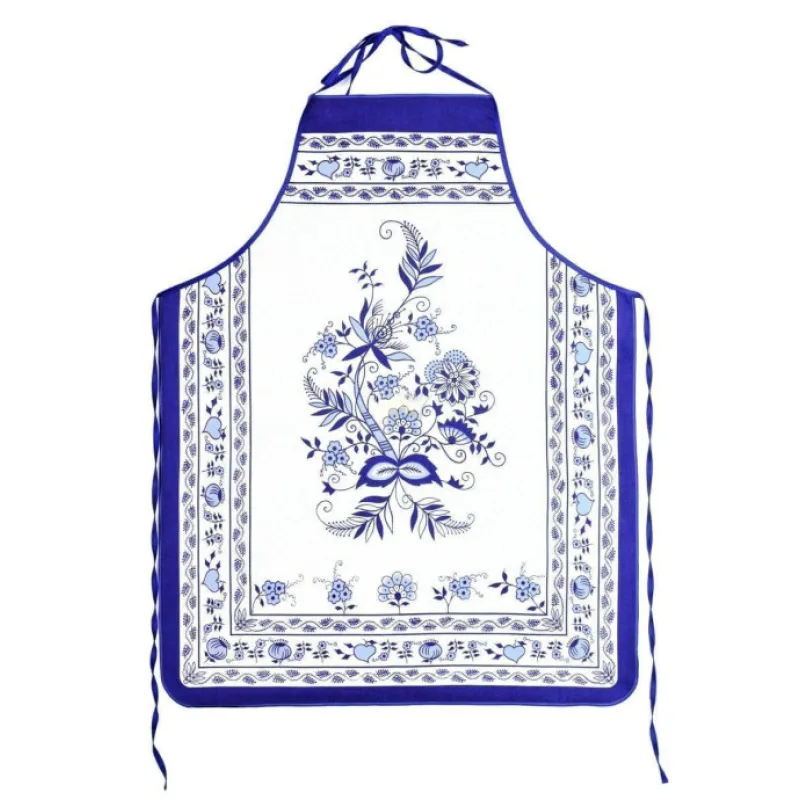 Forbyt Kuchyňská zástěra Modrý cibulák