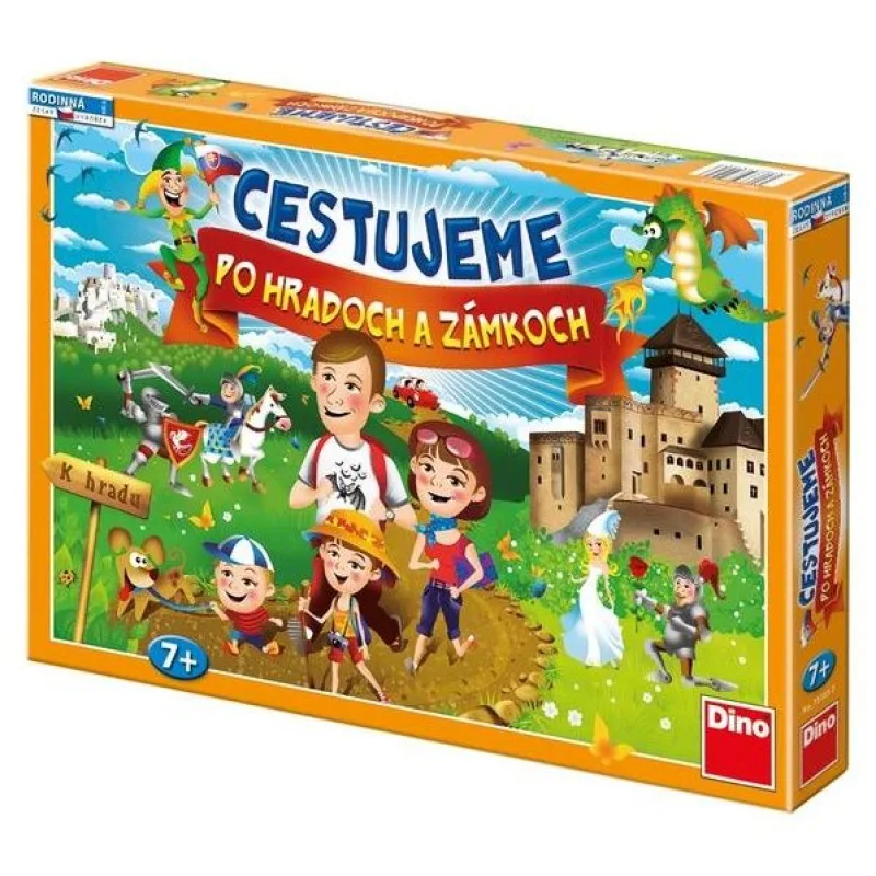 Dino Rodinná hra Cestujeme po Hradoch a Zámkoch