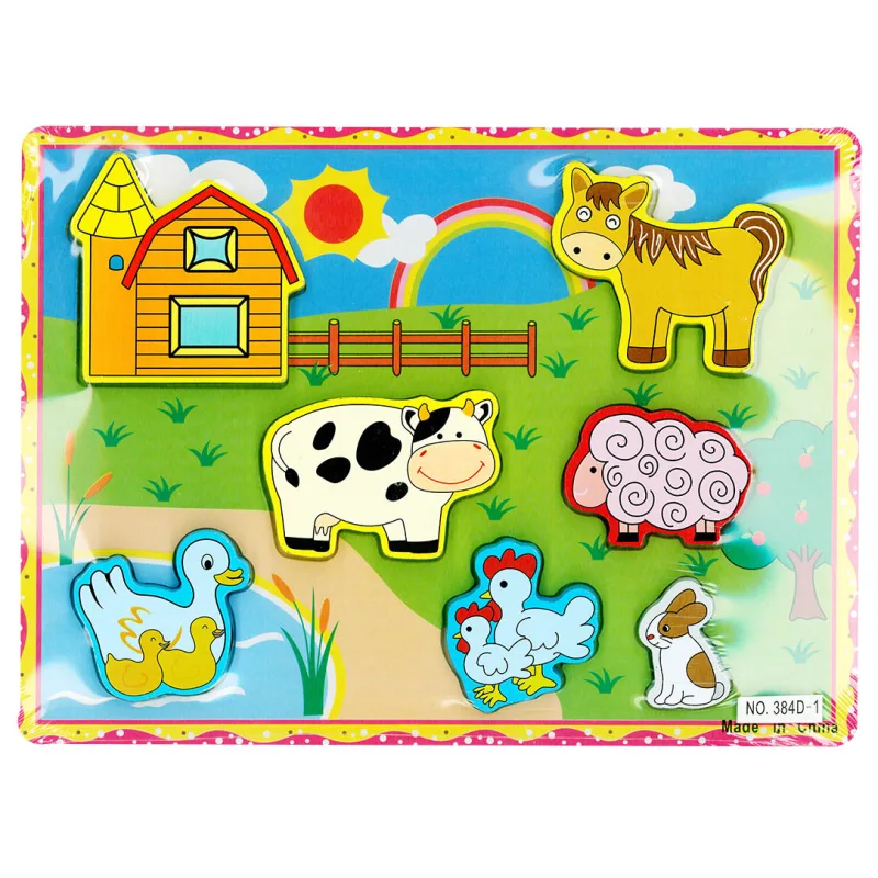 Rappa vkladačka drevená - farma