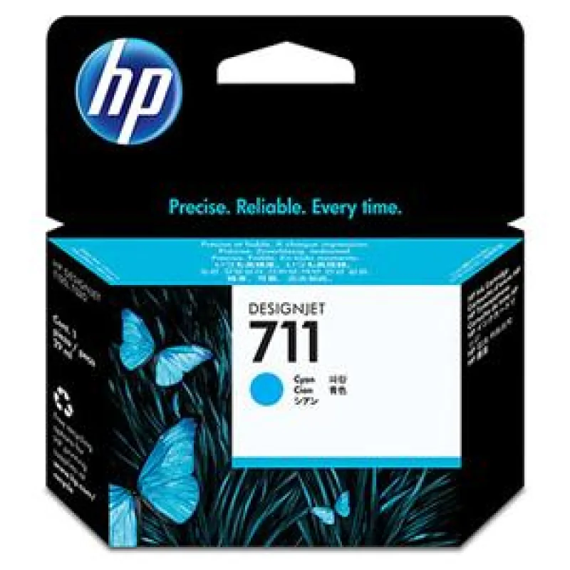 HP no 711 - azurová inkoustová kazeta, CZ130A CZ130A