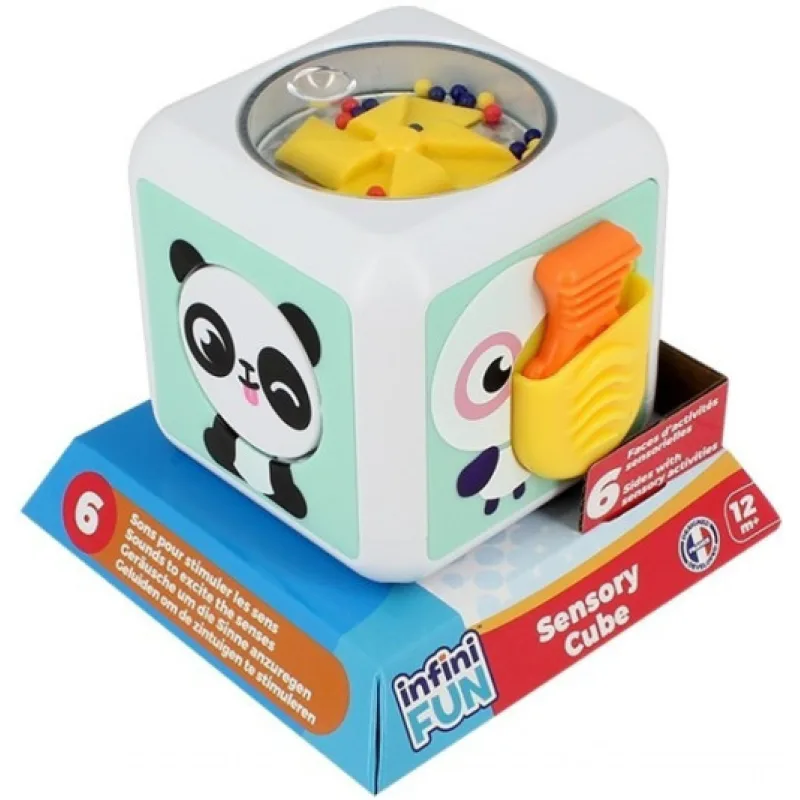 Alltoys Senzomotorická kostka pro nejmenší