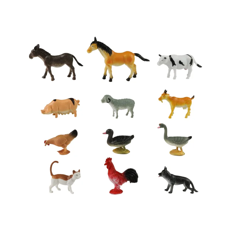 Rappa Zvieratá domáce 12 ks v sáčku