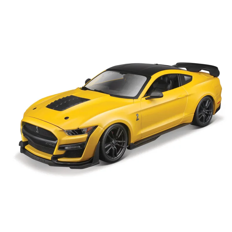 Maisto - 2020 Mustang Shelby GT500, kovová žltá, 1:18
